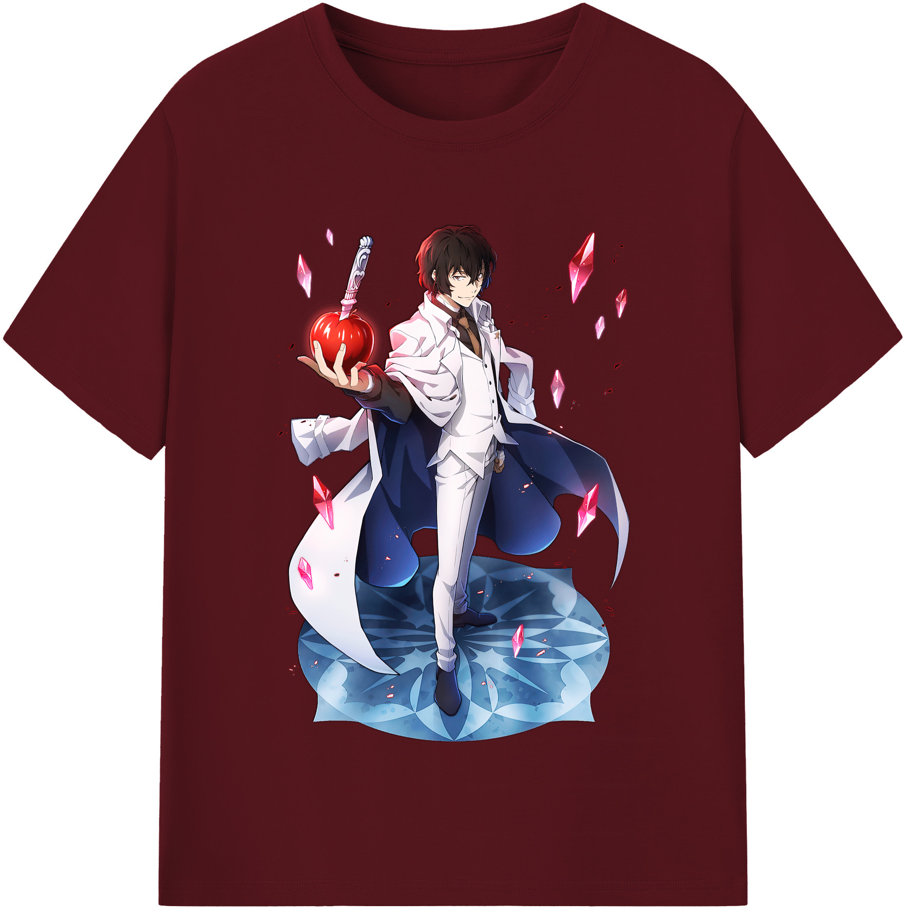 （画像用） 文豪ストレイドッグス Bungo Stray Dogs 綿100％半袖Tシャツ（フロントプリント）